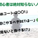 【ブックメーカーの始め方】本当は教えたくない初心者が知らない3つの投資手法